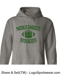Monadnock/Train Harder - Adult Sweatshirt Design Zoom